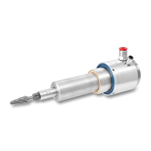 Mandrino pneumatico di sbavatura - RWA 2-22 - BIAX - Schmid & Wezel GmbH - per lavorazione / per robot / montato su flangia