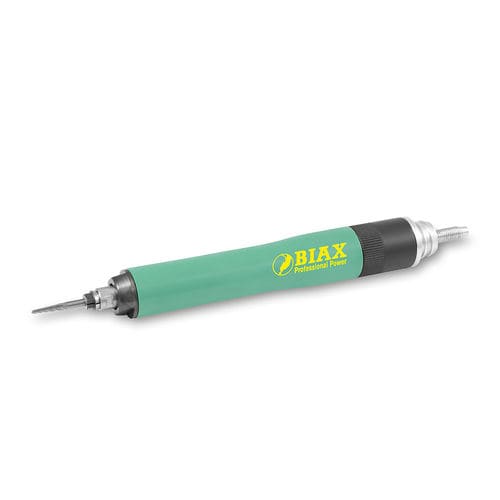 Smerigliatrice a comando pneumatico - SRD 3-85/2 - BIAX - Schmid & Wezel GmbH - dritta / con scarico posteriore / con scarico anteriore