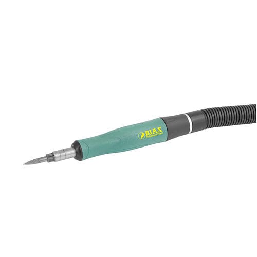 Smerigliatrice pneumatica - T 6-50 S - BIAX - Schmid & Wezel GmbH - dritta / con scarico posteriore / ergonomica