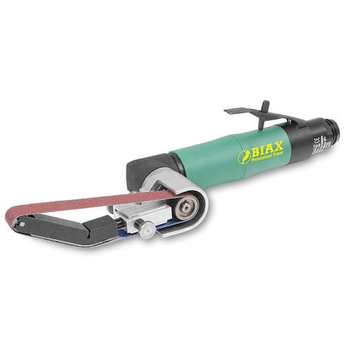 Levigatrice a nastro - HBH 200 - BIAX - Schmid & Wezel GmbH - pneumatica / per metallo / per applicazioni pesanti