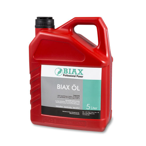 Olio di lubrificazione - BIAX - Schmid & Wezel GmbH - sintetico / per utensili penumatici