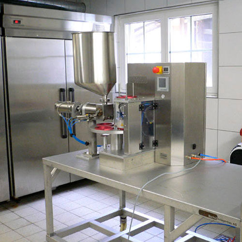 Sigillatrice rotativa - ROTINO - Romer Maschinenbau AG - automatica / per bicchieri / da tavolo