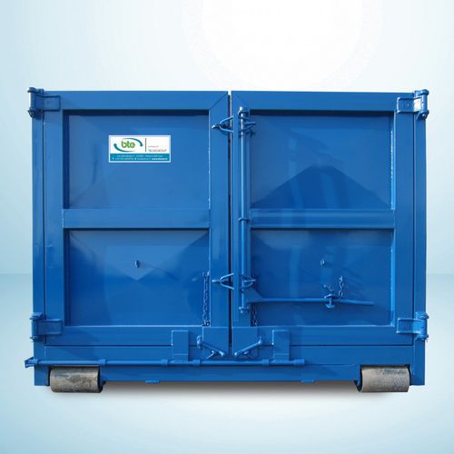 Porta con cerniera - PLS_2017 - B.T.E. SPA - a libro / in metallo / di sicurezza
