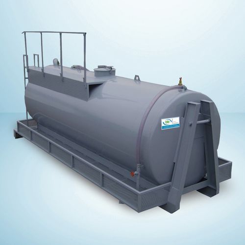 Serbatoio per liquidi - CST series - B.T.E. SPA - per rifiuti / in metallo / orizzontale