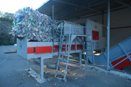 Apriballe automatico - BMCR SRL - per il riciclaggio di plastica