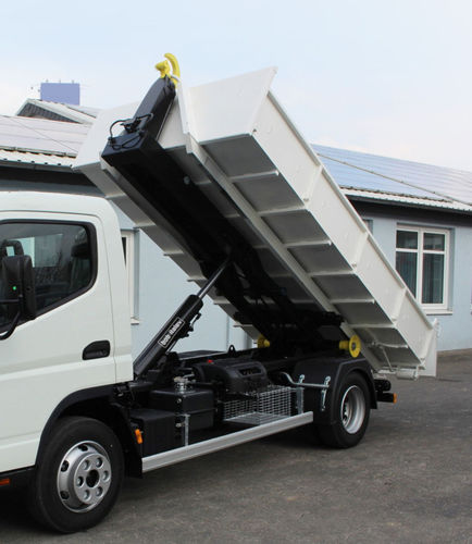 Braccio di sollevamento a uncino per camion - A6 series - BOB SISTEMI IDRAULICI SPA - con braccio articolato