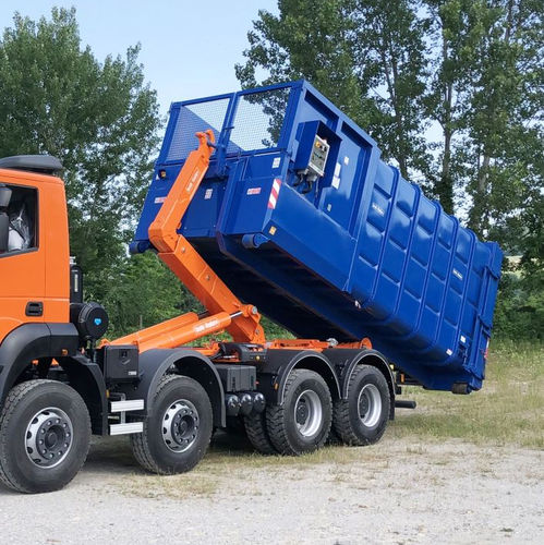Braccio di sollevamento a uncino per camion - T30 MS series - BOB SISTEMI IDRAULICI SPA - telescopico