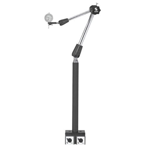 Supporto di comparatore articolato - 6400-63 F + S + DMM - Fisso - 3D / con base e interruttore magnetici