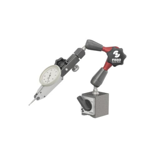 Supporto di comparatore articolato - XS-13 F + S2 - Fisso - 3D / con base e interruttore magnetici