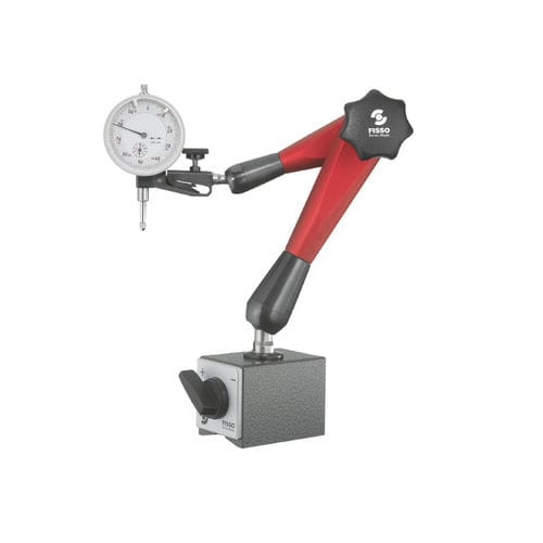 Supporto di comparatore articolato - A-28 P + SM - Fisso - 3D / con base e interruttore magnetici