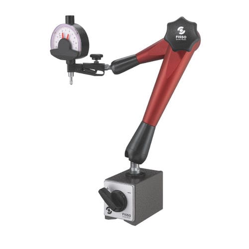 Supporto di comparatore articolato - A-33 P + SM - Fisso - 3D / con base e interruttore magnetici