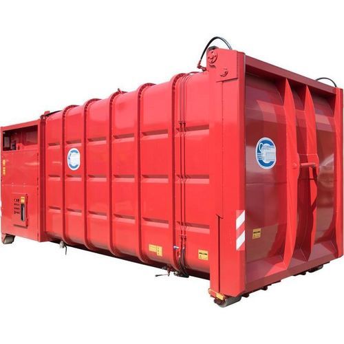 Compattatore per rifiuti umido - CM series - CARPENTERIA F.LLI CARNOVALI SRL - fisso / idraulico / monopala