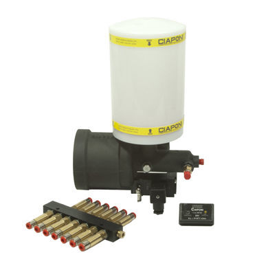 Pompa a pistone - KIT EUR 1 - CIAPONI SRL LUBRIFICAZIONE CENTRALIZZATA - pneumatica / fissa / industriale