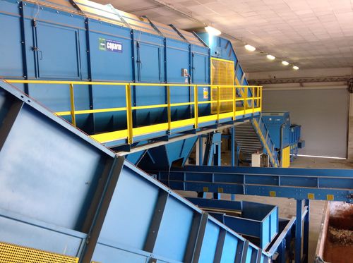 Sgrigliatore rotativa - CO.PAR.M. SRL - per trattamento delle acque reflue