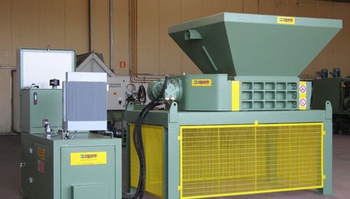 Trituratore a 2 alberi - TR30 - CO.PAR.M. SRL - carta / per rifiuti
