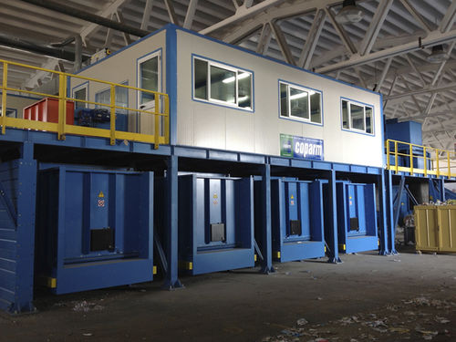 Stazione di trattamento dei rifiuti industriali - CO.PAR.M. SRL - carta / in plastica / cartone