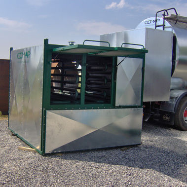Serbatoio di emulsioni - COMAP SRL - di stoccaggio di bitume / per riscaldamento / di svuotamento