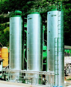 Serbatoio di stoccaggio di bitume - SV series - COMAP SRL - per asfalto / in metallo / verticale