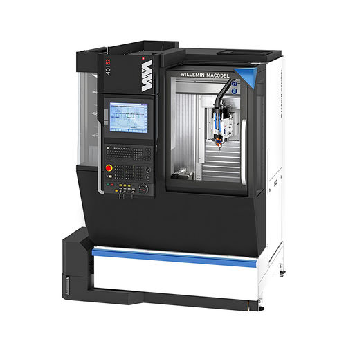 Centro di lavoro CNC verticale - 401S2 - Willemin-Macodel - 3-4 assi / a colonna / a tavola mobile