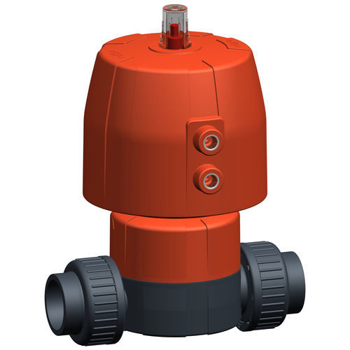 Valvola a membrana - 161614011 - GF Piping Systems - elettrica / manuale / a comando pneumatico