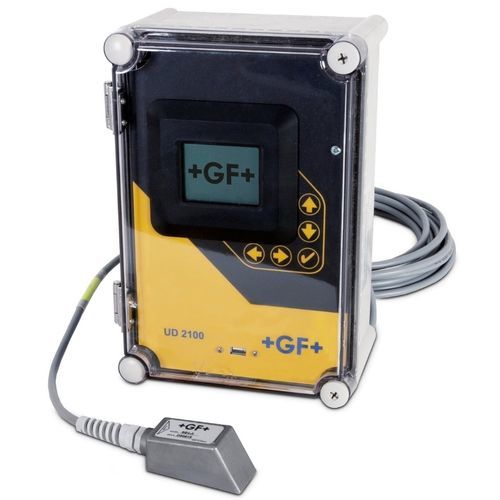 Misuratore di portata ad ultrasuoni - 1593003 series - GF Piping Systems - volumetrico / per liquidi / clamp-on