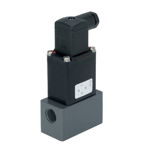 Elettrovalvola a comando diretto - 199157647 - GF Piping Systems - a 2 vie / per acqua / idraulica