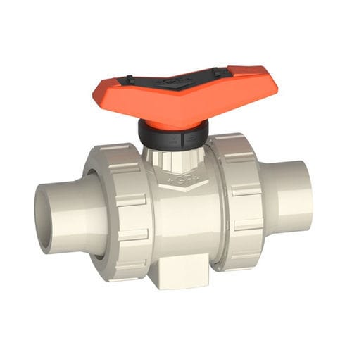 Valvola a sfera -  546 Pro PP-H - GF Piping Systems - manuale / a leva / a comando pneumatico