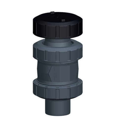 Valvola a sfera flottante - 591 - GF Piping Systems - manuale / di sfiato / ad ingombro ridotto