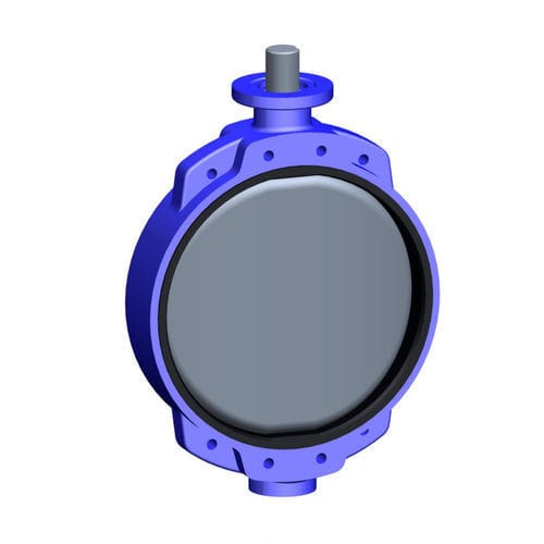 Valvola wafer - 19815200 series - GF Piping Systems - a farfalla / a comando elettrico / manuale