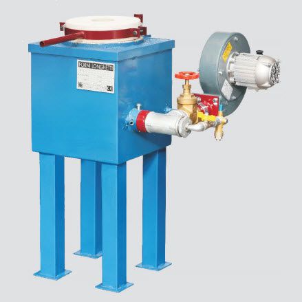 Forno a camera - COMPACT 6 AC/AS - F.I.M.O. SNC DI REINA M. & LONGHETTI S.G. - di fusione / a gas / per metalli preziosi