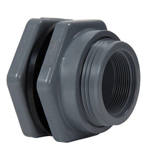 Raccordo pneumatico - BFAS series - Hayward Industries, Inc. - ad avvitamento / in plastica / passaparete