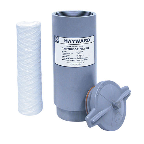 Cartuccia filtrante per solventi - FLT series - Hayward Industries, Inc. - per filtrazione fine / in PVC / per filtro