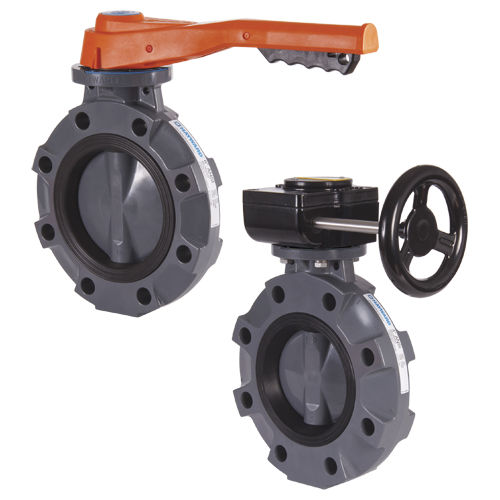 Valvola a farfalla - BYV series - Hayward Industries, Inc. - manuale / per controllo di flusso / in plastica
