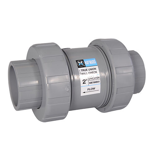 Valvola di ritegno a sfera - TC series - Hayward Industries, Inc. - per acqua / filettata / per liquidi corrosivi