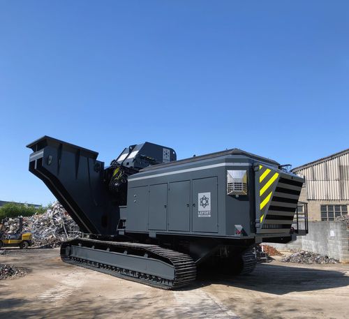 Trituratore primario - LEFORT  PRESSES CISAILLES BROYEURS - monoalbero / per rifiuti / per materiale non ferroso