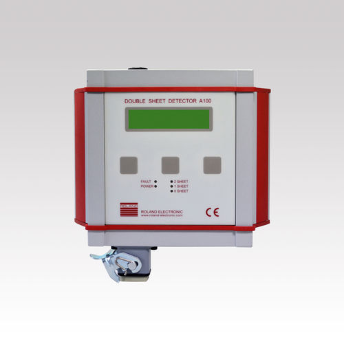 Rilevatore con rilevazione da un solo lato - A100 - ROLAND ELECTRONIC - di doppio foglio / industriale / compatto