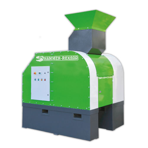 Mulino per cavo - HAMMER REX 600 - MONTALBANO SRL - per vetro / per metalli / per rifiuti