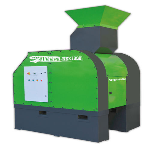 Mulino per cavo - HAMMER REX 1000 - MONTALBANO SRL - per vetro / per rifiuti / a flagelli