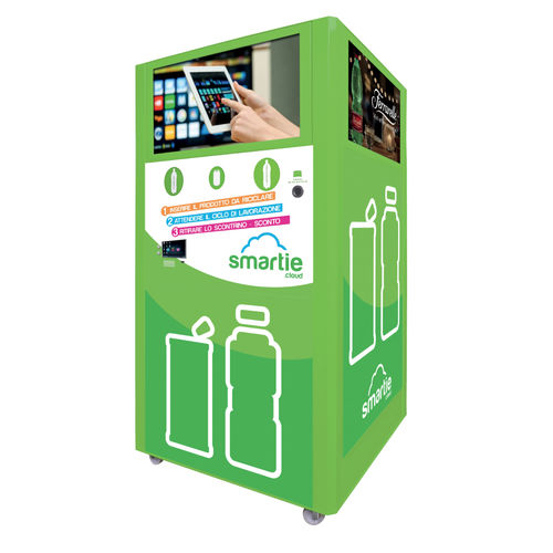 Compattatore per rifiuti mobile - SMARTIE ECOTOTEM - MONTALBANO SRL