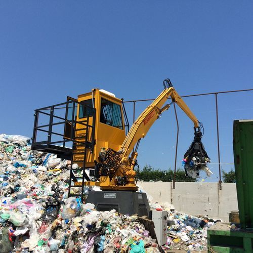 Macchina di movimentazione materiali fissa - GF 60.86 - OFFICINA MECCANICA F.LLI TABARELLI SPA - con motore diesel