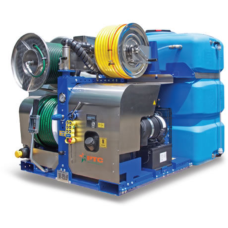 Macchina per pulizia ad acqua - DOLPHIN - P.T.C. SRL - BRAND MASTER FLUID - manuale / ad alta pressione