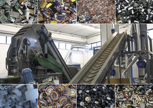 Mulino per rame - FLEX 400 INDUSTRY - PANIZZOLO GROUP - per rifiuti / a flagelli / orizzontale