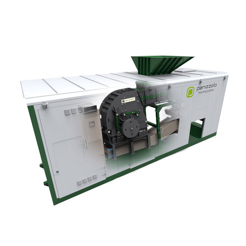 Mulino mobile - FLEX 500 MOBILE - PANIZZOLO GROUP - per metalli / per rifiuti / idraulico