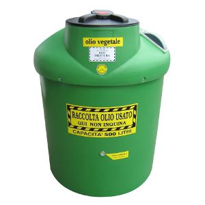 Serbatoio di recupero di oli usati - ECOIL DUPLEX VEGETALE series - PLASTIC PROGET EUROPEAN SRL - di stoccaggio / per oli vegetali / in polietilene