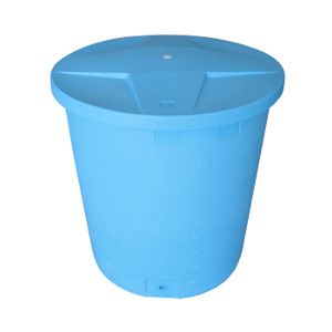 Serbatoio di stoccaggio di acqua potabile - TANK, TUB series - PLASTIC PROGET EUROPEAN SRL - in materia plastica / cilindrico / aperto