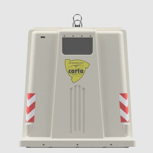 Contenitore per rifiuti in plastica - ECOPLAN 3000 - ROPLAST SRL - per caricamento verticale / per carta