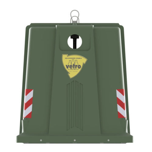 Contenitore per rifiuti in plastica - ECOPLAN 3000 - ROPLAST SRL - per caricamento verticale / per raccolta differenziata / con scarico dal fondo