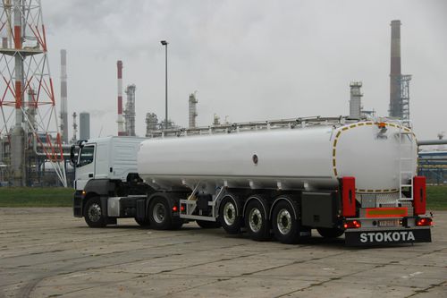 Semirimorchio per cisterna - SA STOKOTA NV - per carburante / a 3 assi