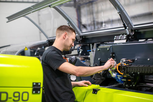 Sistema di pulizia ad aria compressa - Bewo Cutting Systems B.V. - automatico / industriale / con trattamento per via umida