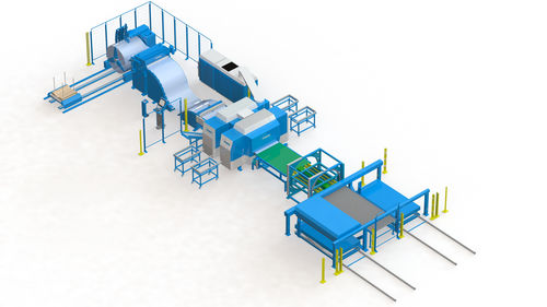 Centro di punzonatura automatico - PCC150-e TT LT - Pivatic - CNC / elettrico / di utensili di pressa